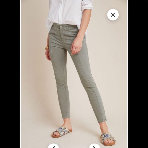 Anthropologie Jefferson Moto Leggings